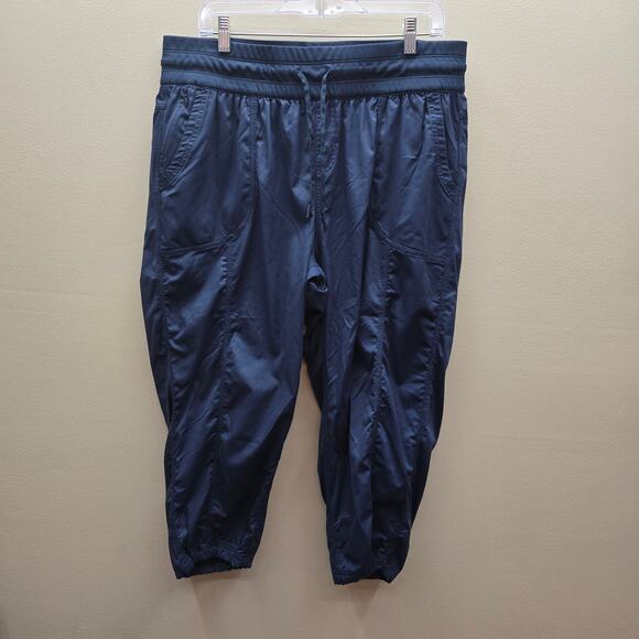 The North Face Drawstring Activewear Lightweight Track Jogger Pants 1X Navy Blue - Picture 1 of 8